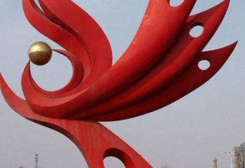 供應廣場鳳凰雕塑廠 公園仿真雕塑 抽象擺件