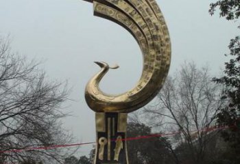 風景區不銹鋼鳳凰雕塑廠家 售樓處廣場雕塑 仿古擺件