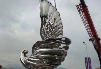 廣場不銹鋼海螺雕塑 公園仿真雕塑 抽象擺件