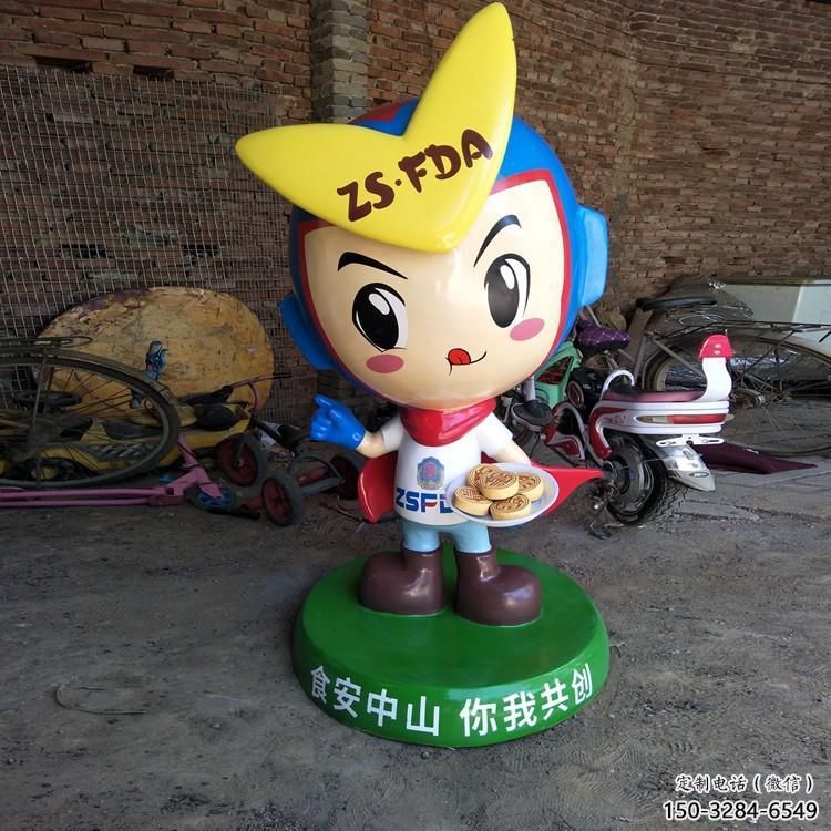 玻璃鋼猴子雕塑廠家 門口創意雕塑 售樓處小品