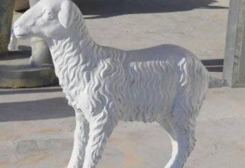 商業(yè)街山羊雕塑廠家 售樓處學(xué)校雕塑 家禽擺件