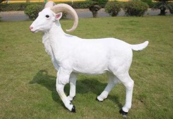 仿真綿羊雕塑廠家，動物景觀，廣場園林小品