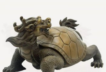 銅海龜?shù)袼芗庸S家，神獸動(dòng)物，仿古公園廣場(chǎng)擺件