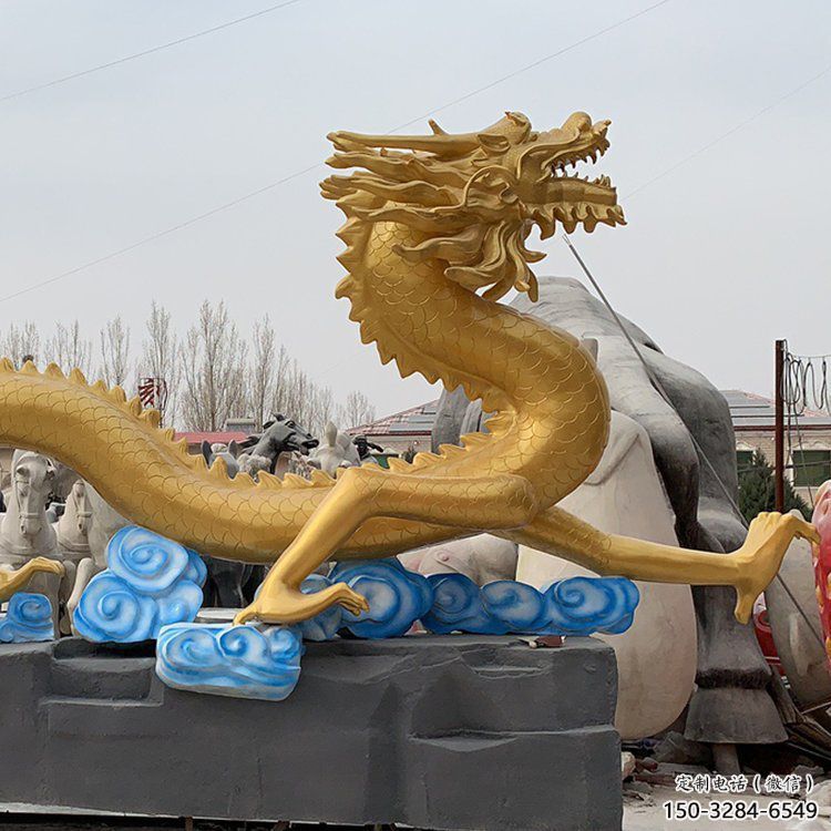 承接龍頭雕塑，鑄銅動物雕塑，房地產(chǎn)售樓處擺件