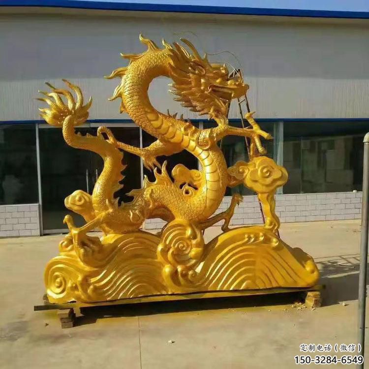 提供大型龍頭雕塑，鑄銅動物雕塑，房地產(chǎn)售樓處擺件