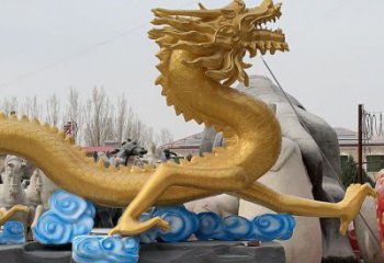 承接龍頭雕塑，鑄銅動物雕塑，房地產售樓處擺件