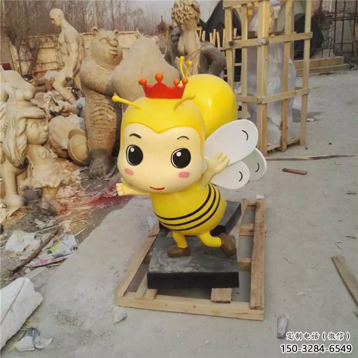 仿真蜜蜂雕塑 酒店公園雕塑 風(fēng)景區(qū)擺件