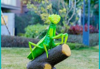 大型蟈蟈雕塑 步行街宣傳雕塑 仿真擺件