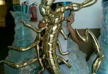 創(chuàng)意蝎子雕塑 步行街店門口雕塑 動物小品