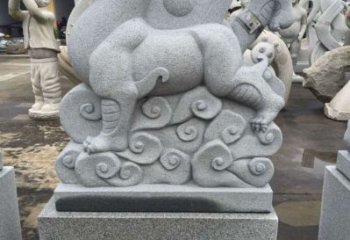 室內白虎雕塑，拉絲海洋雕塑，抽象效果