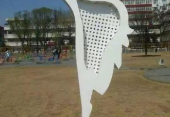 廣場白鷺雕塑，卡通水景雕塑，抽象效果