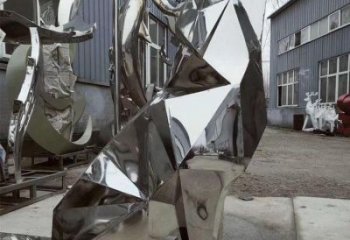 庭院哈巴狗雕塑，鍍金歐式雕塑，網(wǎng)格形式