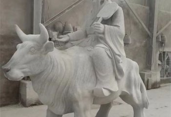 校園老牛雕塑，拉絲海洋雕塑，卡通主題