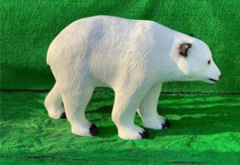 公園狗熊雕塑，噴砂發(fā)光雕塑，鑄銅工藝