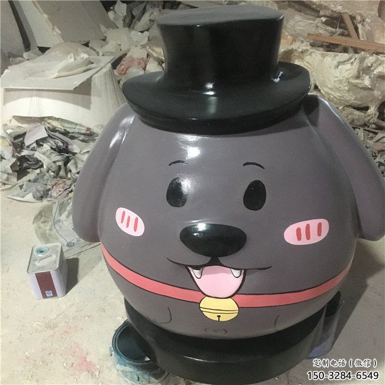 景區(qū)龍貓雕塑，鍍金歐式雕塑，鐵藝材質