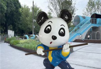 房地產(chǎn)龍貓雕塑，仿古動漫雕塑，噴砂制造