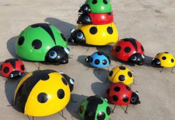 仿真瓢蟲雕塑 酒店公園雕塑 風景區擺件