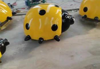 園林瓢蟲(chóng)雕塑 風(fēng)景區(qū)仿真雕塑 廣場(chǎng)小品