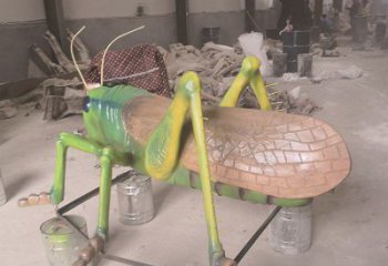 飯店蝗蟲(chóng)雕塑，鍍金歐式雕塑，仿真工藝