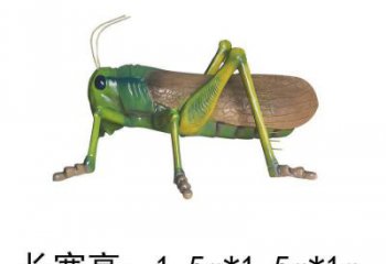 景區(qū)蝗蟲雕塑，鍍金歐式雕塑，鐵藝材質(zhì)
