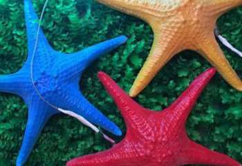 飯店海星雕塑，鍍金歐式雕塑，彩繪工藝