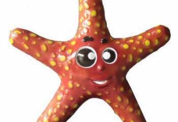 室內(nèi)海星雕塑，拉絲海洋雕塑，抽象效果