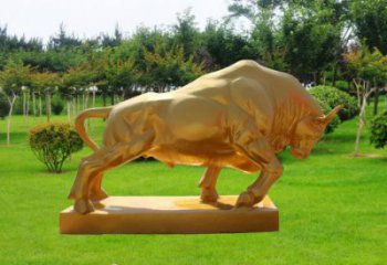 園林開荒牛雕塑 城市廣場雕塑 步行街擺件