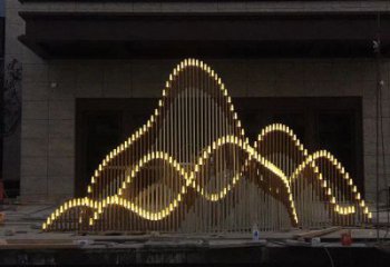 房地產(chǎn)假山雕塑，仿古景觀雕塑，噴砂制造