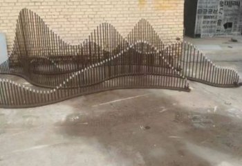 景觀館假山雕塑，鍍銅景觀雕塑，鍍銅工藝