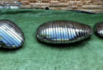 園林景觀石雕塑，噴漆景觀雕塑，網格形式