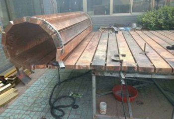 酒店書卷雕塑，鍍金歐式雕塑，仿古擺件