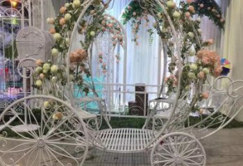 創意馬車雕塑 步行街店門口雕塑 民俗小品