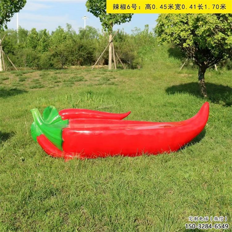 別墅區坐凳雕塑 大型別墅區擺件 彩繪雕塑