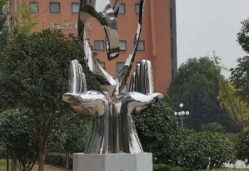 城市座椅雕塑，網(wǎng)格體育雕塑，美陳效果