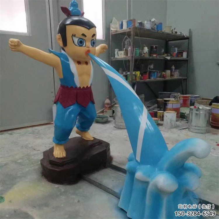 卡通葫蘆娃雕塑廠 酒店公園雕塑 風(fēng)景區(qū)擺件
