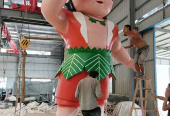 園林葫蘆娃雕塑價格 風景區卡通雕塑 廣場小品
