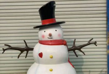 廣場(chǎng)雪人雕塑廠 公園卡通雕塑 抽象擺件