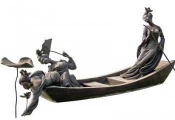 園林釣魚雕塑制作 風景區民俗雕塑 廣場小品