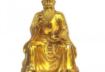 彩繪扁鵲雕塑 懸空餐飲店名醫(yī)雕塑 街頭藥王雕塑