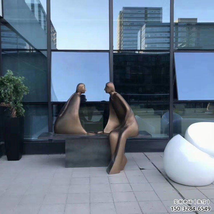 烤漆女人雕塑 鋼管女性雕塑 室內歐式雕塑