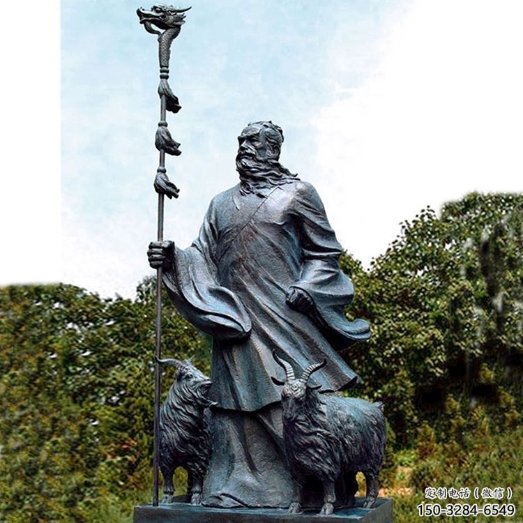 大型船夫雕塑 步行街民俗雕塑 漁業擺件