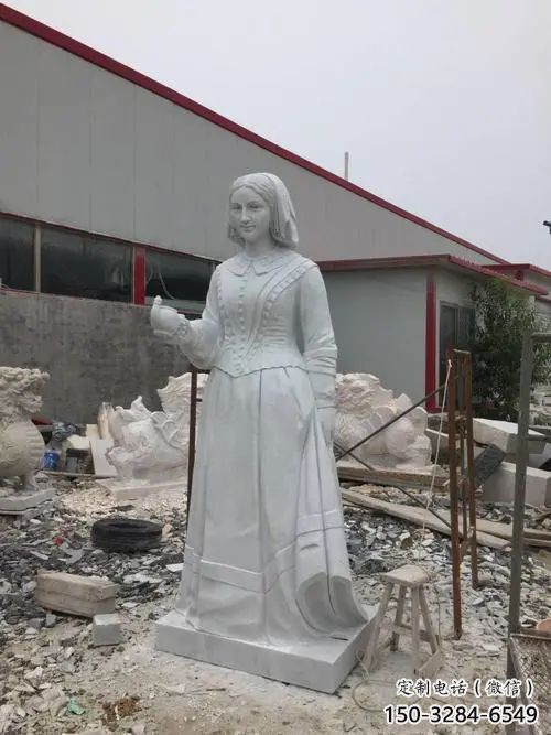 鑄銅南丁格爾雕塑 仿真名人雕塑 街頭雕塑