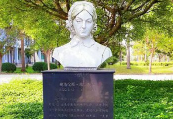 黃銅南丁格爾雕塑 鑄銅名人雕塑 商業街雕塑