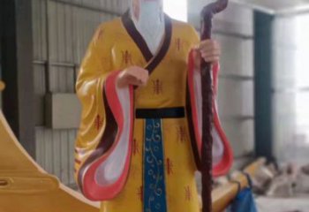 月老雕塑 步行街古代雕塑 大型神話雕塑