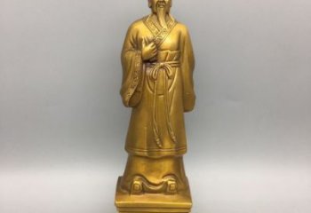張仲景雕塑廠家 仿真景觀擺件 烤漆名醫雕塑