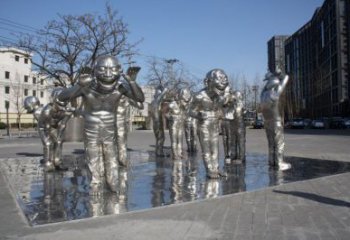 店門口迎賓雕塑 創意景觀雕塑 動漫擺件