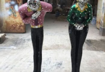 園林迎賓雕塑 城市廣場雕塑 步行街?jǐn)[件