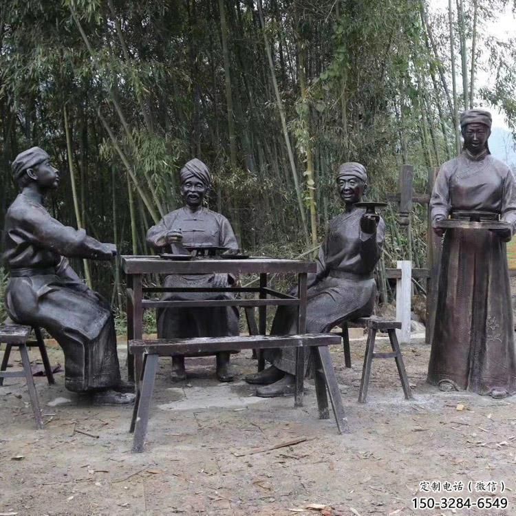 草地火鍋雕塑 現(xiàn)代民俗雕塑 大型小吃雕塑