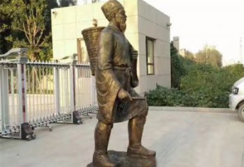 室內李時珍雕塑 仿真景觀人物雕塑 大型名醫雕塑