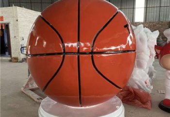 籃球雕塑 歐式步行街球形雕塑 大型商場球類雕塑